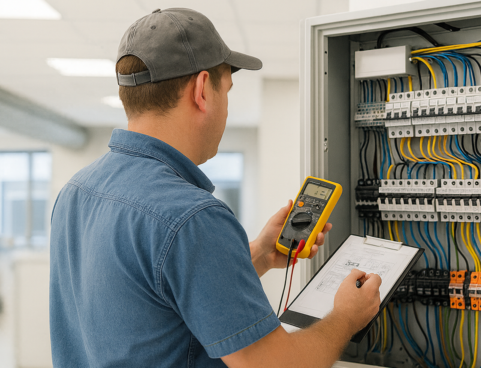 Elektrische installatie uitgevoerd door ESB Kasterlee in Kasterlee.